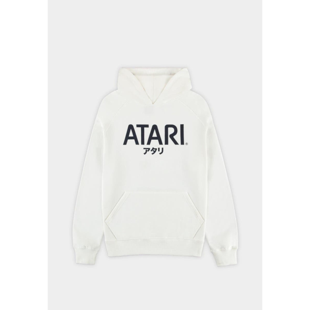 Atari - Classical baseball varsity Sweat Ã  capuche - Blanc cassÃ©